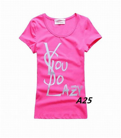 Ysl Round neck T-shirt-W-107