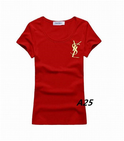 Ysl Round neck T-shirt-W-124