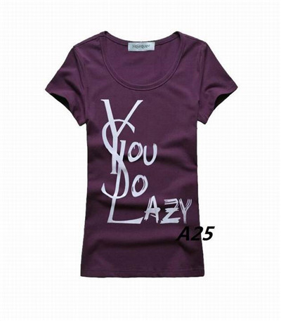 Ysl Round neck T-shirt-W-129