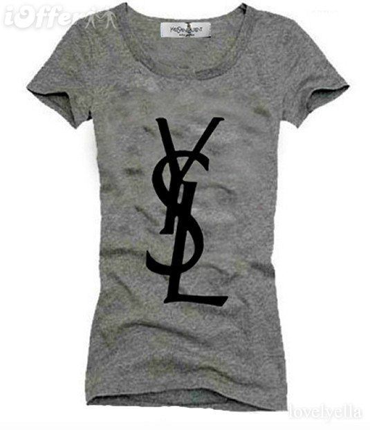 Ysl Round neck T-shirt-W-189