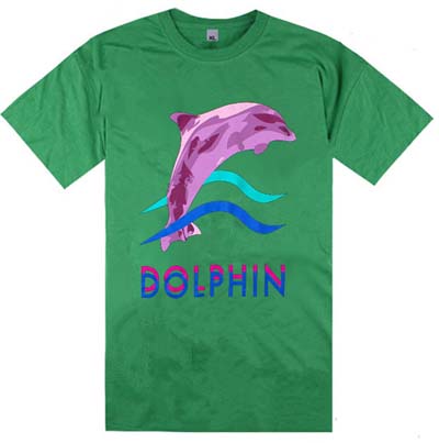Pink dolphin T-shirt-156