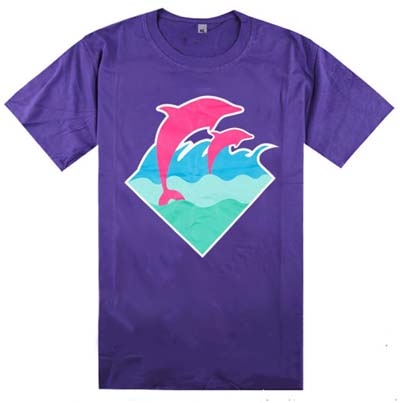 Pink dolphin T-shirt-176