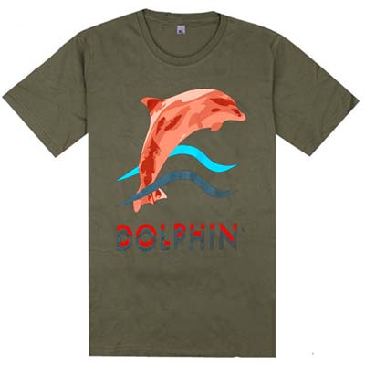 Pink dolphin T-shirt-188