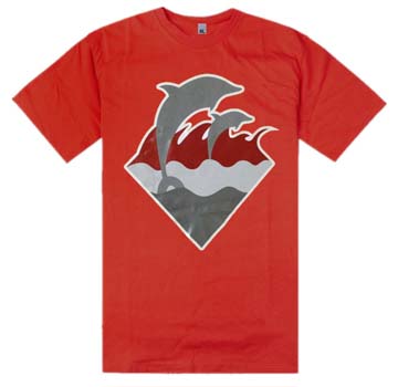 Pink dolphin T-shirt-213