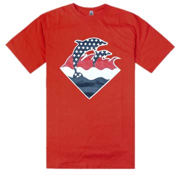 Pink dolphin T-shirt-220