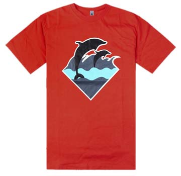 Pink dolphin T-shirt-226
