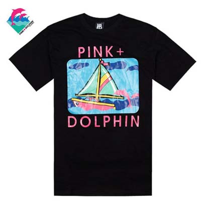 Pink dolphin T-shirt-022