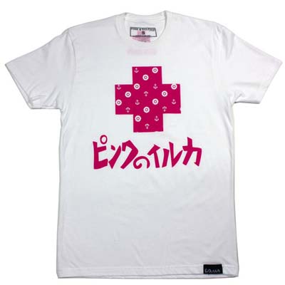 Pink dolphin T-shirt-036