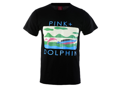 Pink dolphin T-shirt-068