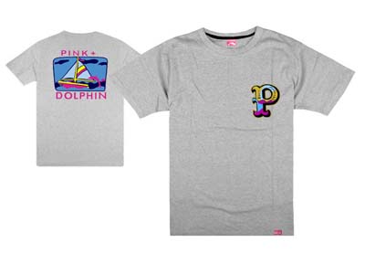 Pink dolphin T-shirt-278